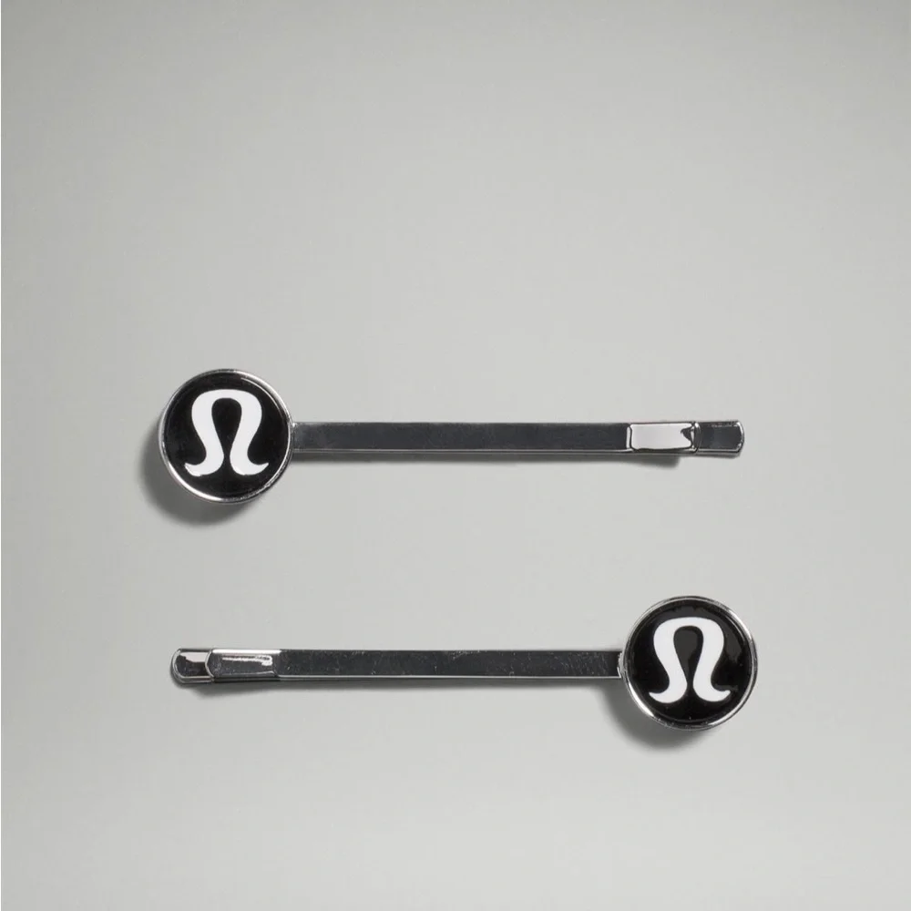 LULULEMON women’s Logo Bobby Pins 2 Pack